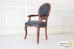 مبل ۸ نفره کلاسیک گندم و مبل تک روما کد ۲ خرید مبل باروس ۱۲۱۰ (8)