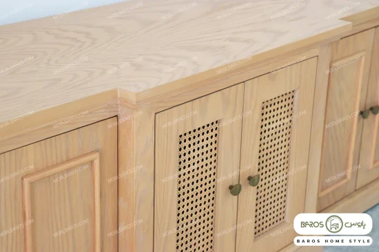 میز تلویزیون منبتی و کلاسیک ساحل کد ۴ خرید مبل باروس (2)