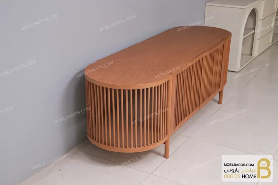 میز تلویزیون چوبی جدید شایلی خرید میز تی وی باروس 14 (3)