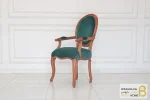 میز ناهار خوری ابزاری با صندلی راشل پایه سم آهویی کد ۴ خرید مبل باروس 14 (1)