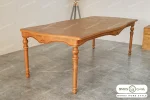 میز ناهار خوری روتی با صندلی فرانسوی (2)