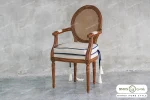 میز ناهارخوری مدرن راشل با صندلی راشل پایه لویی کد ۳ خرید مبل باروس 1012 (5)