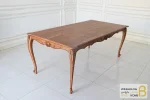 میز ناهارخوری منبتی رومینا با صندلی شاه نشین چپندر کینگ خرید ناهارخوری باروس 99 (4)