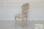 میز ناهارخوری گرد منبت کاری شده جدید لورنزو خرید میز ناهارخوری باروس 14 (1)