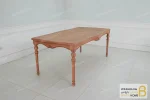 میز ناهارخوری ۸ نفره روتی با صندلی راشل پایه لویی خرید ناهارخوری باروس 25 (4)