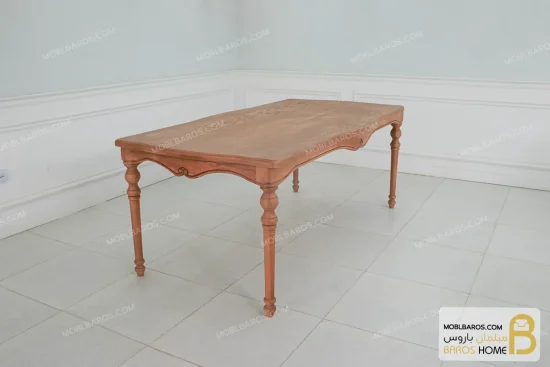 میز ناهارخوری ۸ نفره روتی با صندلی راشل پایه لویی خرید ناهارخوری باروس 25 (4)