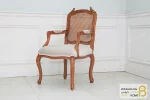 میز ناهارخوری ۸ نفره روتی با صندلی راشل پایه لویی خرید ناهارخوری باروس 25 (5)