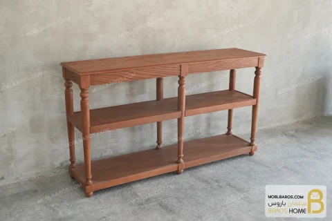 میز کنسول چوبی مدرن ساده و ارزان لیلی خرید مبل باروس 253 (1)