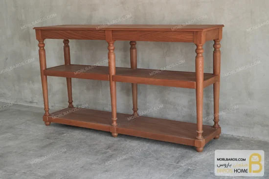 میز کنسول چوبی مدرن ساده و ارزان لیلی خرید مبل باروس 253 (2)