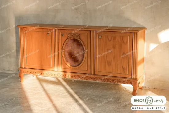 میز کنسول چوبی مونیکا کد ۴ خرید مبل باروس 49493 (2)