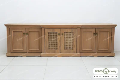میز تلویزیون منبتی و کلاسیک ساحل کد ۴