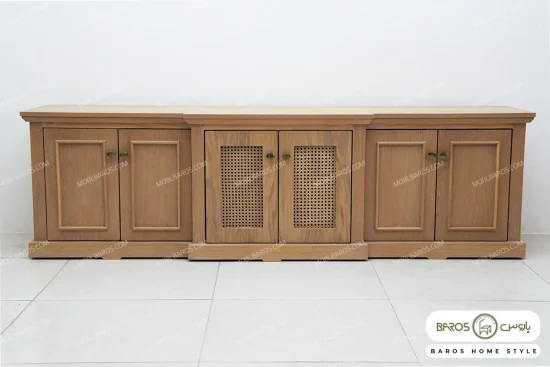 میز تلویزیون منبتی و کلاسیک ساحل کد ۴