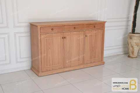 کنسول چوبی و مدرن مدل اسکای کد ۲ خرید میز کنسول باروس 45 (1)