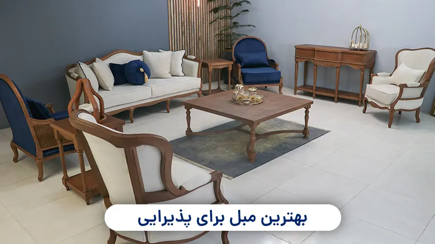 بهترین مبل برای پذیرایی |نحوه چیدمان مبل برای پذیرایی بهترین مبل برای پذیرایی