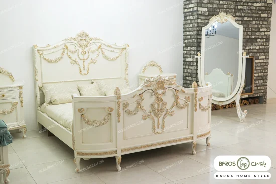 تخت خواب عروس و داماد جدید ژینوس خرید باروس 56 (3)