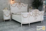 تخت خواب عروس و داماد جدید ژینوس خرید سرویس خواب باروس 65 (6)