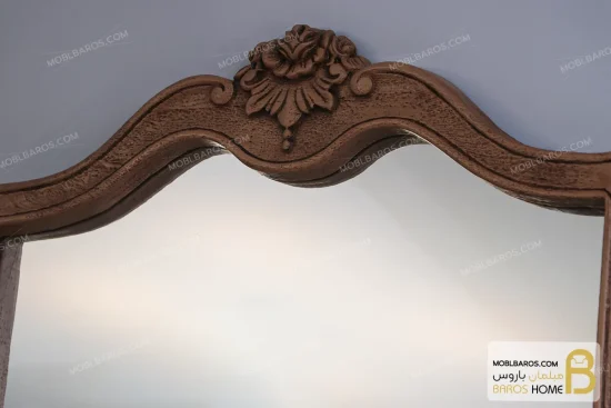 تخت خواب چوبی و سرویس خواب راشل کد ۱۶ خرید تخت باروس 56 (8)