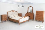 تخت خواب چوبی و سرویس خواب راشل کد ۱۶ خرید مبل باروس 1013 (4)