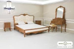 تخت خواب چوبی و سرویس خواب راشل کد ۱۶ خرید مبل باوس ۵۹۵۹ (3)