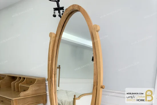 تخت خواب یک نفره کاجی کد ۳ خرید سرویس خواب باروس 568 (10)