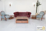 ست مبلمان نئوکلاسیک ابزاری و راحتی چستر کد ۶ خرید مبل باروس 65 (5)