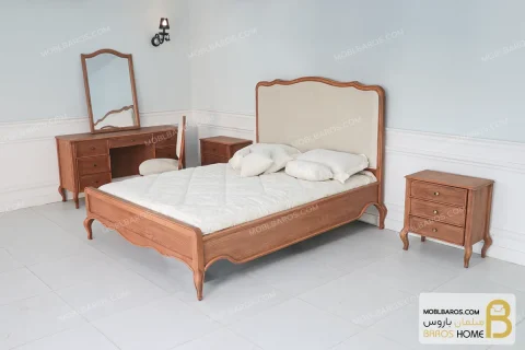 سرویس خواب دو نفره شاین کد ۸ خرید تخت باروس 65 (1)
