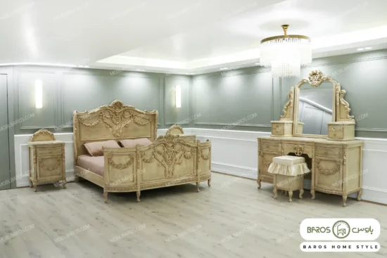 سرویس خواب دو نفره عروس و داماد ژینوس (1)