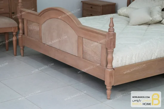 سرویس خواب عروس مدل آویسا کد ۲ خرید تخت خواب باروس 6 (2)
