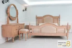 سرویس خواب عروس مدل آویسا کد ۲ خرید تخت خواب باروس 6 (5)