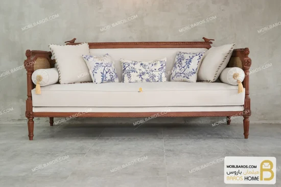 مبل آیدا نادری ، کلاسیک و جدید مدل کاجی خرید مبل باروس 2536 (10)