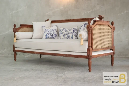 مبل آیدا نادری ، کلاسیک و جدید مدل کاجی خرید مبل باروس 2536 (11)