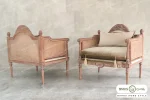 مبل تک نفره کاجی خرید مبل باروس 9594 (1)