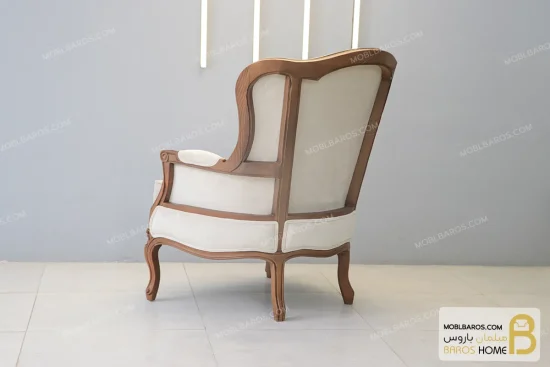 مبل تک نفره کلاسیک مایسا خرید مبل باروس 569 (1)