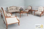 مبل کلاسیک راشل پلاس و تک نفره روما خرید مبل باروس 659 (6)