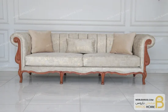 مبل کلاسیک رومینا و چستر نیکا خرید مبل باروس 65 (8)