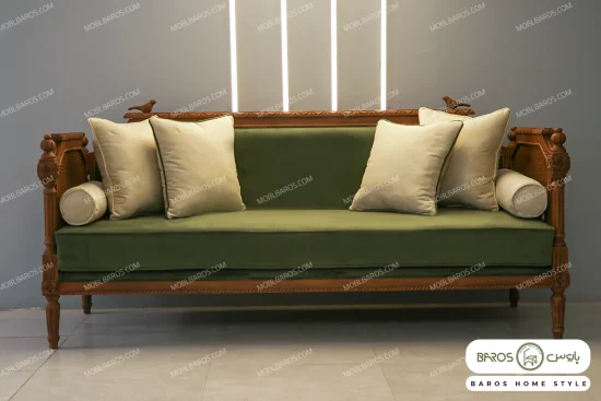 مبل کلاسیک و ترکیبی ۱۱ نفره کاجی خرید باروس 5 (14)