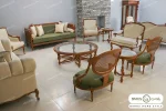 مبل کلاسیک و ترکیبی ۱۱ نفره کاجی خرید باروس 5 (4)