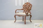 مبل کلاسیک و راحتی ۷ نفره کینگ و جورجیا چستر خرید ناهارخوری باروس 87 (1)