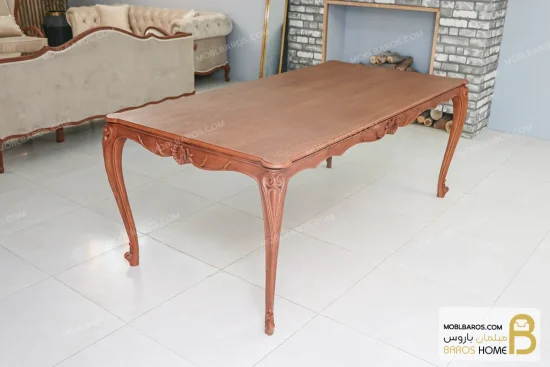 مبل کلاسیک و راحتی ۷ نفره کینگ و جورجیا چستر خرید ناهارخوری باروس 87 (5)