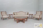 مبل کلاسیک و مبل راحتی ترکیبی کینگ و چستر کد ۲ خرید مبل باروس 58 (5)