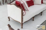 مبل کلاسیک چوبی گندم و کاجی خرید مبل باروس 569 (4)