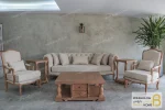 مبل کلاسیک گندم و چستر نیکا خرید مبل باروس 778 (7)