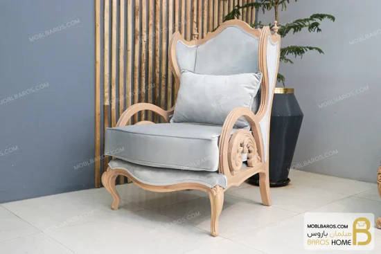 مبل کلاسیک ۷ نفره کینگ و رومینا خرید مبل باروس 569 (3)