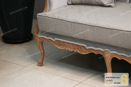 مبل کلاسیک ۷ نفره کینگ و رومینا خرید مبل باروس 569 (9)