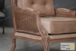 مبلمان کلاسیک ترکیب ژینو و مبل تک روما خرید مبل باروس (3)