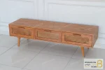میز تلویزیون ساده و حصیری جدید سیما خرید میز تیوی باروس 56 (2)