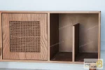 میز تلویزیون چوبی جدید حصیری گرندا خرید میز تیوی باروس 65 (3)