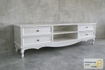 میز تلویزیون چوبی کلاسیک جدید مدل ابیگل کد ۳ خرید میز تی وی باروس 583 (3)