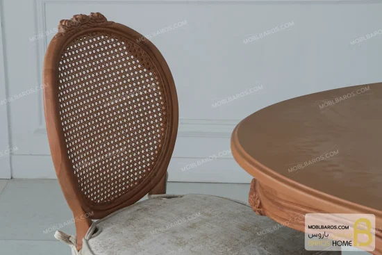 میز غذاخوری چوبی لورنزو کد ۶ خرید میز غذاخوری باروس 5 (2)