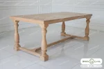 میز ناهار خوری راشل لویی کد 5 خرید مبل باروس 2823 (3)